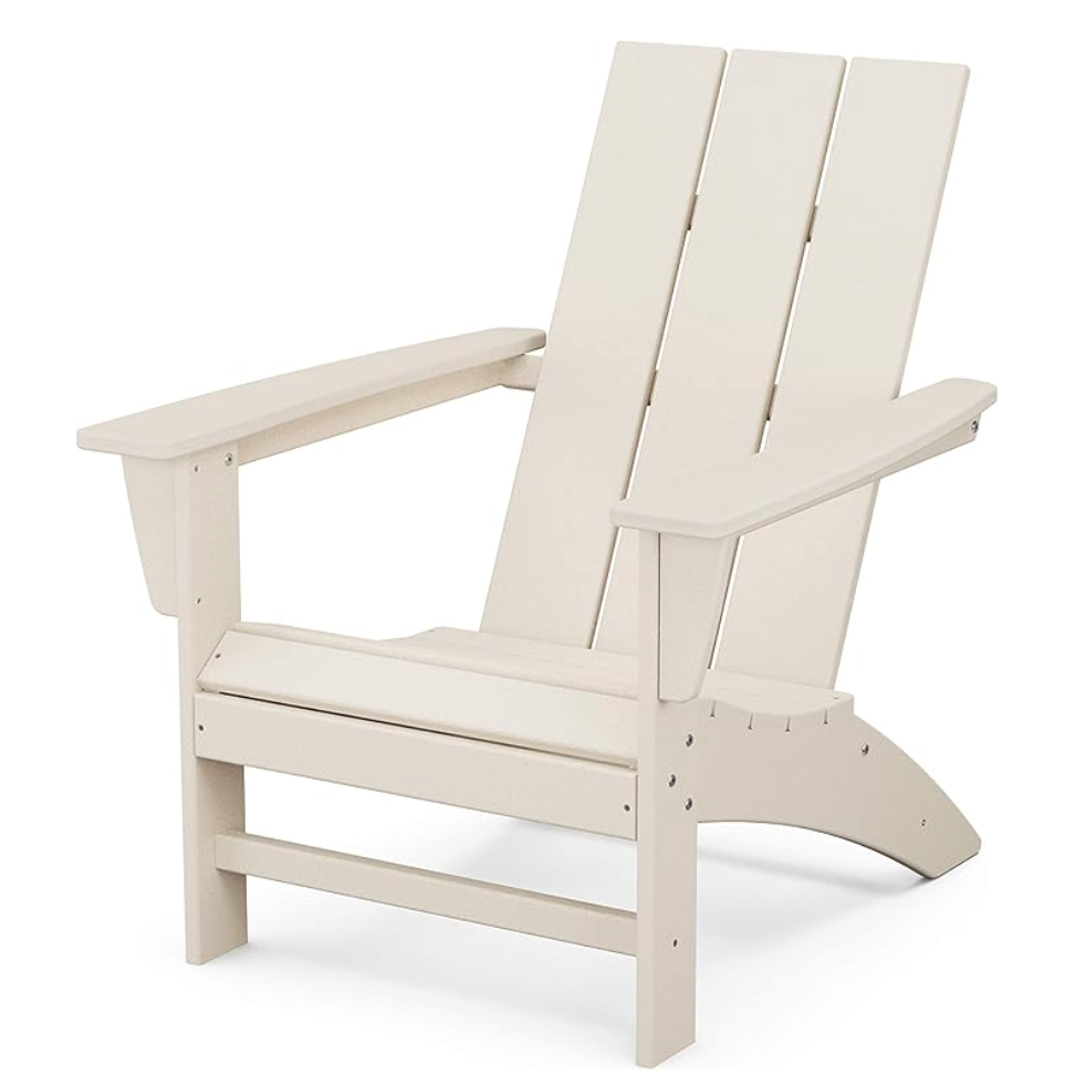 Modern Adirondasaa-style chair.